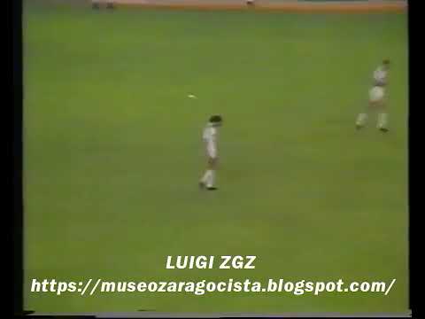 REAL MADRID - REAL ZARAGOZA COPA DE LA LIGA 1982 -1983