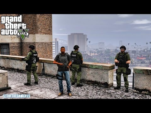 GTA 5 MODS LSPDFR 1070 - GANG UNIT LOCKDOWN!!! (GTA 5 REAL LIFE PC MOD)