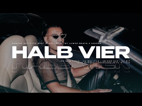APACHE 207 Type Beat - HALB VIER (Prod. Luwoe Beats)
