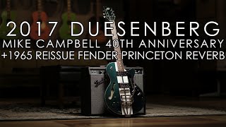 Video thumbnail for "Pick of the Day" - 2017 Duesenberg "Mike Campbell" and '65 RI Fender Princeton Reverb by Emerald City Guitars