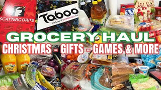 LAST HAUL OF THE YEAR - HUGE GROCERY HAUL | ALDI, DOLLAR TREE & WALMART - MEALS, GIFTS, GAMES MORE