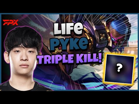 FPX Life Pyke vs Rakan | 14.10