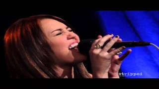 Miley Cyrus - The Driveway (Clear Channel Stripped Performance)