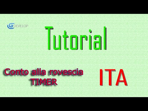 GDev5 - tutorial ITA - #26 - Conto alla rovescia (Timer)