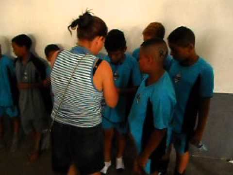 GR Juventus x Marã T.C - Final da RIO COPA DE FUTSAL 2013 Sub-11 Recebendo as Medalhas