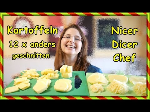 POMMES schneiden? K/EIN Problem?? Was kann der Nicer Dicer CHEF? SoFie Haushalt Un-/Perfekt Video