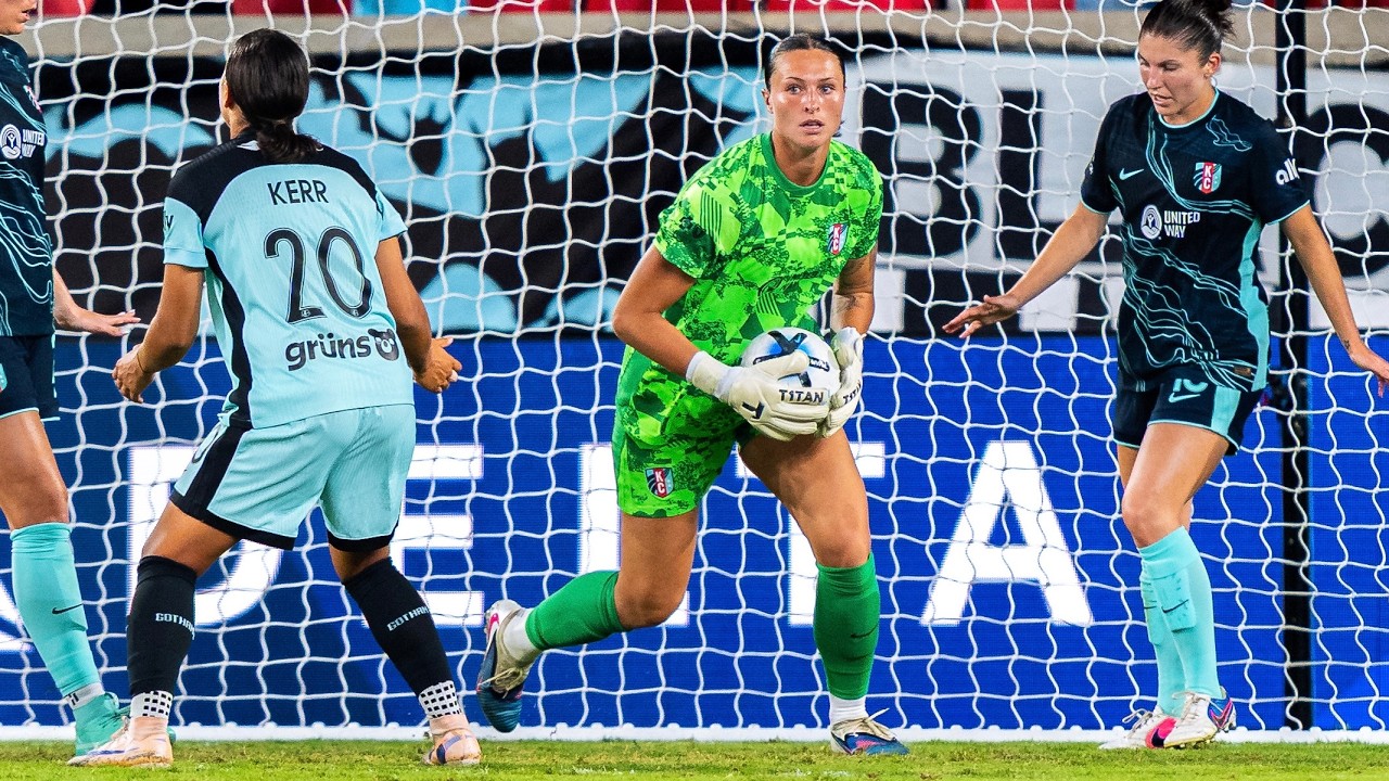 Thumbnail for Marisa Jordan vs Gotham FC | Hy-Vee Save of the Match