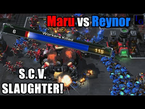 Can Maru Recover From 100 WORKER Losses!? (vs Reynor) | StarCraft 2 SC2 Professional Game Pro Match