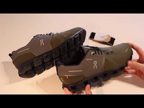 On Cloud 5 Mens Waterproof Shoes Olive/Black First Impressions and Review