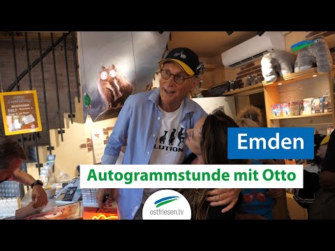 Emden: Autogrammstunde mit Otto