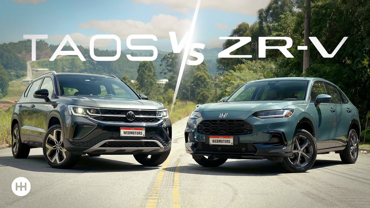 COMPARATIVO: VOLKSWAGEN TAOS VS HONDA ZR-V 🥊 Em briga de SUVs médios, qual dos dois leva a melhor?