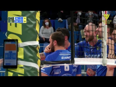 Allianz Milano vs. Top Volley Cisterna - FIVB - Super Liga - Match Highlights