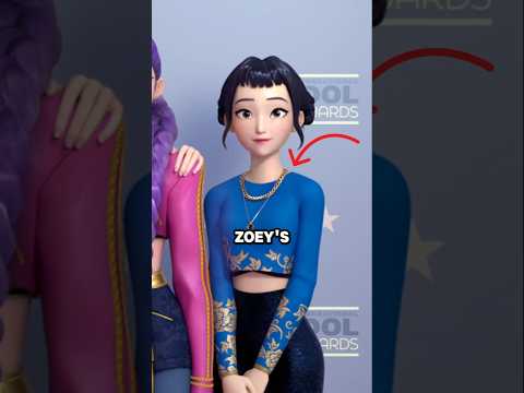 What Happened To Zoey 🥰 In K pop Demon Hunters? #kpop #kpopdemonhunters