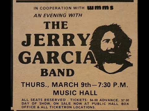 Jerry Garcia - Love Scene - Scene Cleveland OH 2/23/78