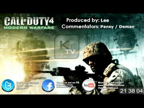 [CoD4] On The Mic Delroo and Leonardus Before The Match Apex eSports vs LowLandLions