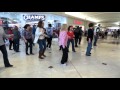 Flashmob Crank It Up Line Dance Oakdale Mall Johnson City NY 3 19 16