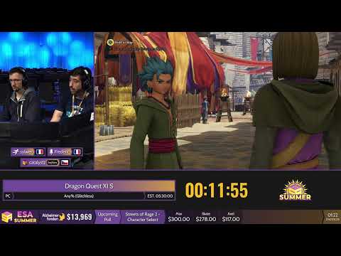 Dragon Quest XI S [Any% (Glitchless)] by sylwer - #ESASummer25