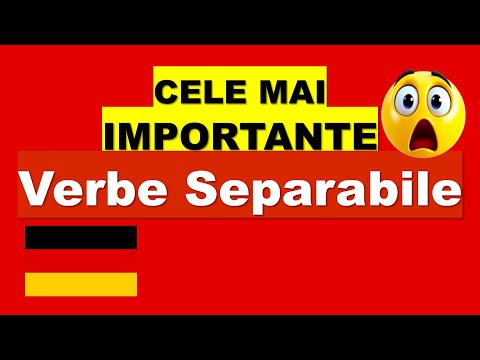 Nu mai confunda Verbele Separabile în germană! Lecția DEFINITIVĂ!