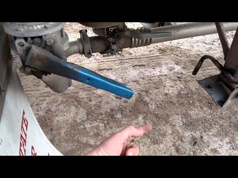 How to unload sand/ pneumatic tank