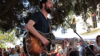 Passenger - Holocene (Bon Iver cover) [busking in Fremantle 14/12/13]