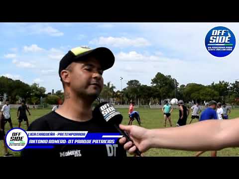 ANTONIO ROMERO   DT CLUB PARQUE PATRICIOS LIGA CHAQUEÑA