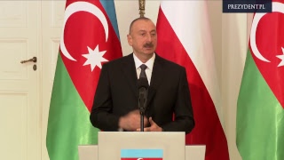 Wizyta Prezydenta Azerbejdżanu w Polsce