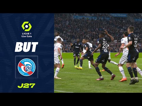 But Jean-Eudes AHOLOU (88' - RCSA) OLYMPIQUE DE MARSEILLE - RC STRASBOURG ALSACE (2-2) 22/23