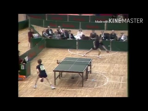 European Championships 1982 Appelgren vs Waldner highlights