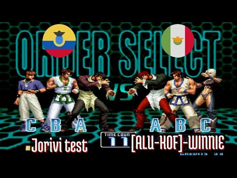 King of Fighters 2002 (FT10) - Jorivi test (EC) vs [ALU-KOF]-WINNIE (MX) - 2021-04-09