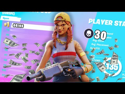 SOLO CASH CUP FORTNITE!ЗАБРАЛ ПРИЗОВЫЕ!