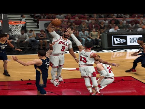 Block party by AD | vs Pelicans | NBA 2K20 My Career Ep.118 Game 46