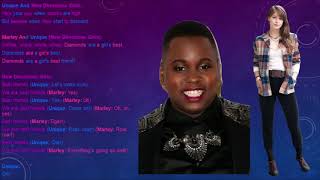 Diamonds Are A Girl&#39;s Best Friend/Material Girl Glee Lyrics