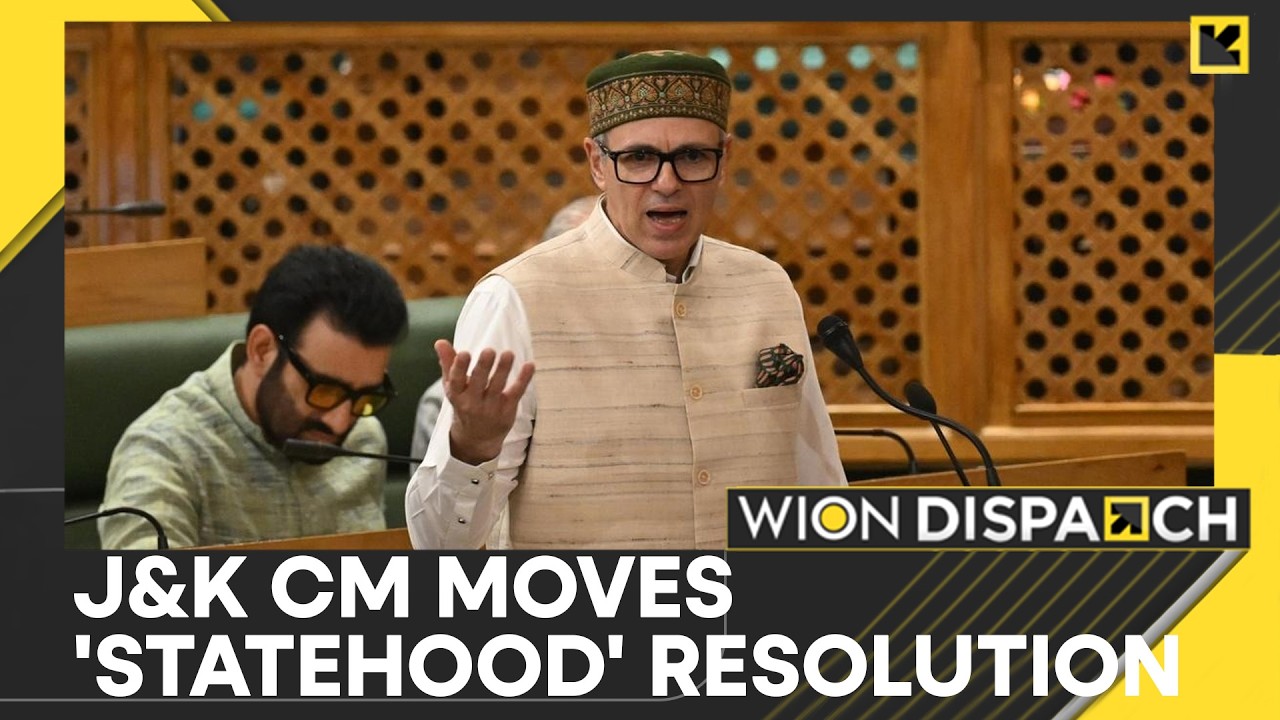 Ruckus Erupts in J&K Assembly; Omar Abdullah Calls for Thorough Discussion on J&K Statehood | WION
