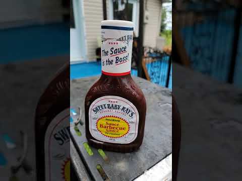 sweet  baby  ray's BBQ sauce