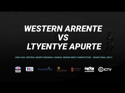Western Arrente vs Ltyentye Apurte: Grand Final - 2020 TIO CAFL Central Desert Senior Comp (Div 1)
