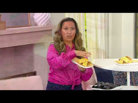 Ryka Cross Band Slide Sandals - Malin on QVC