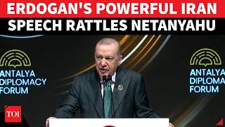 'Israel Threat To Peace, Must Be Reined In': Erdogan's Blistering Message To Trump On Iran | WATCH