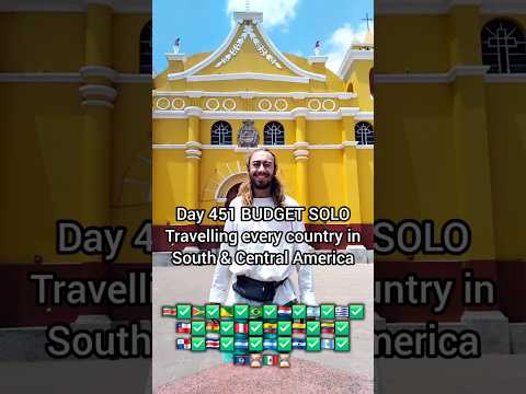 Santiago Sacatepéquez: Day 451 BUDGET SOLO Travelling every country in South & Central America 🇬🇹