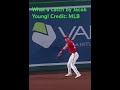 What a catch by Jacob Young! Credit: MLB