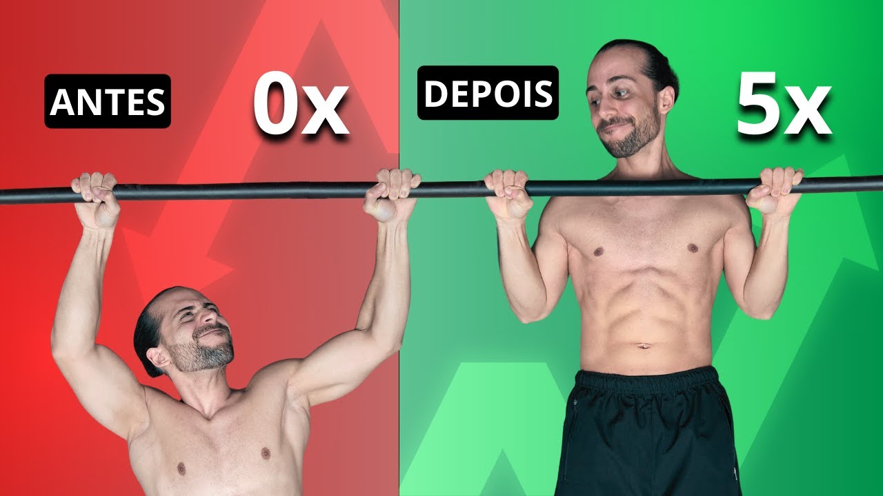 Como fazer mais repetições na Barra Fixa (Resultado garantido!)