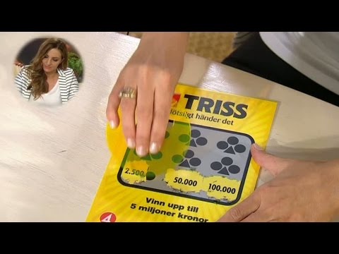Triss: Skurta från Växjö skrapar - Nyhetsmorgon (TV4)