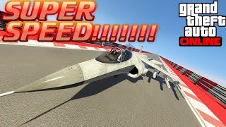 How to go REALLY FAST in a Hydra! - GTA Online