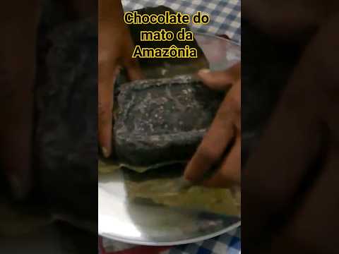 CHOCOLATE DO MATO DA AMAZÔNIA produzido pelas comunidades ribeirinhas de Alvarães e Tefé, Amazonas.