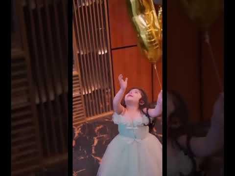Aroob jatoi sister cutest video with her daughter on her birthday#song #viral#trending#aroob #shorts