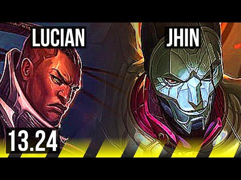 LUCIAN & Milio vs JHIN & Janna (ADC) | Rank 4 Lucian, 7/1/0, Dominating | JP Grandmaster | 13.24