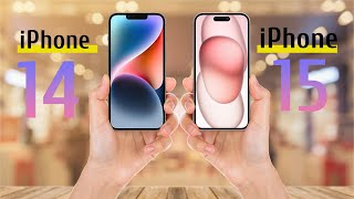 Comparison Apple iPhone 14 VS Apple iPhone 15 - Versus Battle Phon