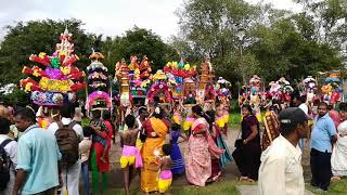 preview picture of video 'Bhadravathi malayala kavadi'