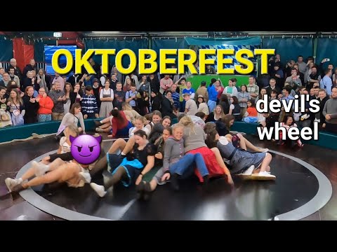 Devil's wheel (TEUFELSRAD) Oktoberfest Munich 2024