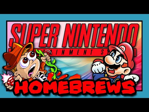 Best Super Nintendo Homebrew Games - SNESdrunk