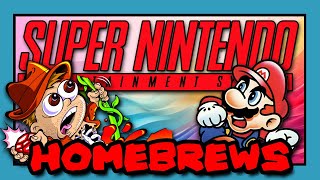 Best Super Nintendo Homebrew Games - SNESdrunk